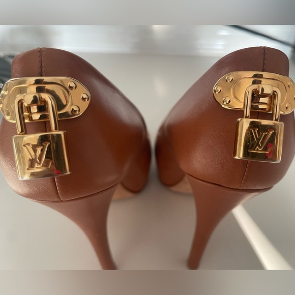 Louis Vuitton Peep Toe Heels (Size 37.5) - Picture 3 of 8